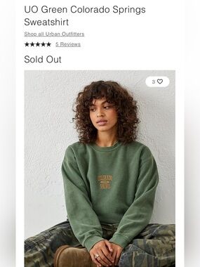 urban outfitters colorado springs green crew neck